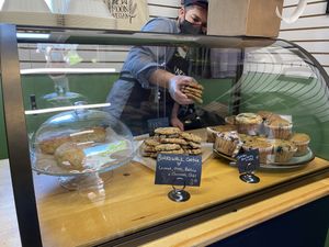 Bagels, cookies, muffins  at New Moon Vegan in Batavia