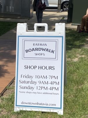 Batavia Boardwalk Shops at New Moon Vegan in Batavia