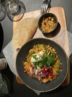 Curry at Hotel Kogerstaete Restaurant in De Koog