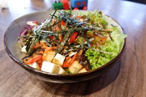 Almost-the-Korean-bowl (No Bibimbap sauce) at Medifoods Trading in Subang Jaya