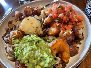 home fries with no egg, no cheese, no sauce, no meat. honestly pretty tasty  at Bar Hygge in Philadelphia