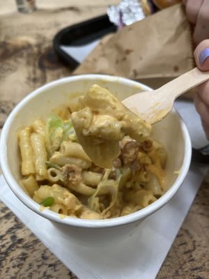 Mac and cheese   at Fat Annie's in Leeds