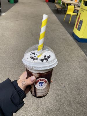 Oreo milkshake   at Fat Annie's in Leeds