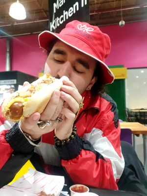 Annie mac -8/10 this dog was tasty, I didn't think about ordering this whilst out but it good at Fat Annie's in Leeds