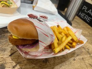 Uncle Will’s Ranch Burger  at Fat Annie's in Leeds