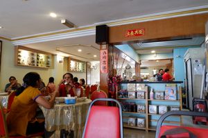 Interior. at Nature's Vegetarian Restaurant in Subang Jaya