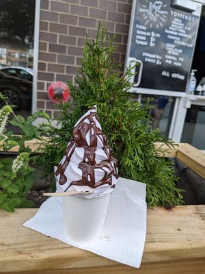 Lavender with dark chocolate at Cold Truth in Detroit