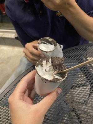 sweet cream and cocoa kiddo cups 🔥🔥🔥  at Cold Truth in Detroit