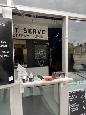 ordering counter   at Cold Truth in Detroit