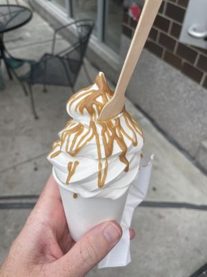 Vanilla with caramel sauce  at Cold Truth in Detroit