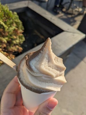 Peanut butter & chocolate twist at Cold Truth in Detroit