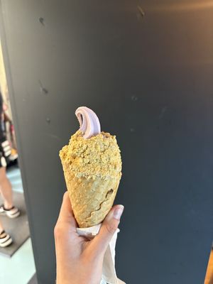 Waffle cone: with graham topping   at Cold Truth in Detroit
