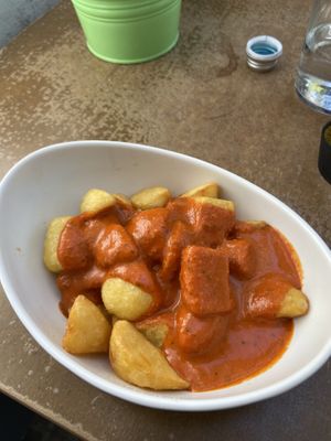 Patatas bravas 🥔  at La Gorda de las Delicias in Sevilla