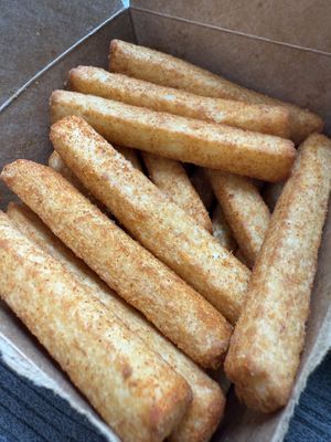   at Fat Boy's Vegan Burgers in Brooklyn