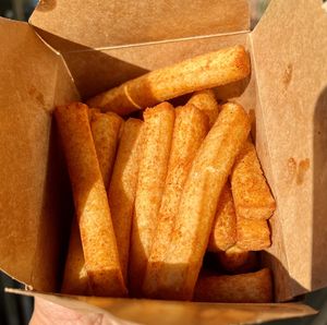 Cassava fries  at Fat Boy's Vegan Burgers in Brooklyn