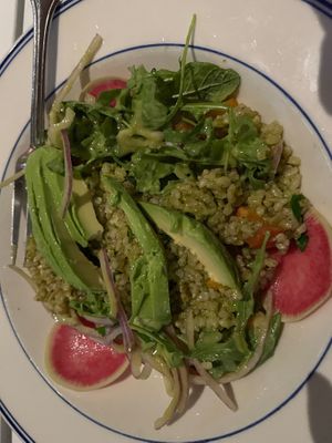 Vegan Chimmichurri bowl at NOLA in Palo Alto