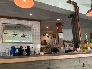 Bar at The Pawnee House in Oak Bluffs