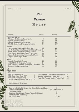 Drinks at The Pawnee House in Oak Bluffs