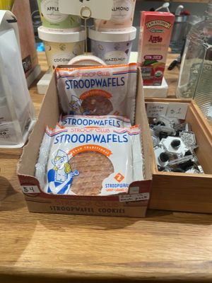 Vegan goodies at Brewing Good Coffee Company in Washington