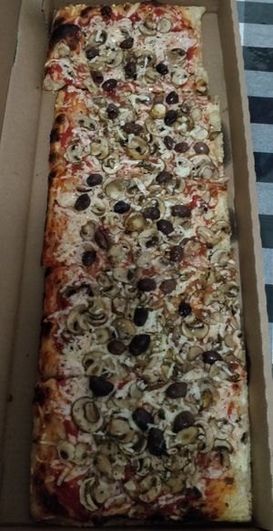 Giardiniera at Segreta Pizza Al Taglio in Montreal