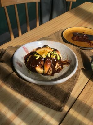 .signature dark chocolate cardamom bun at Not Your Mama in Ho Chi Minh City