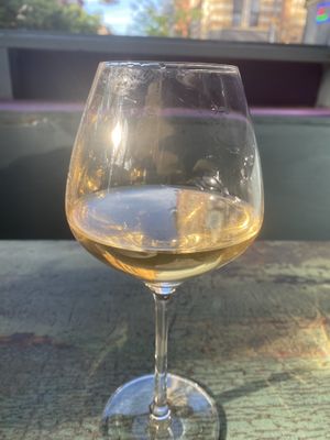 Orange wine! at Soda Club in New York City