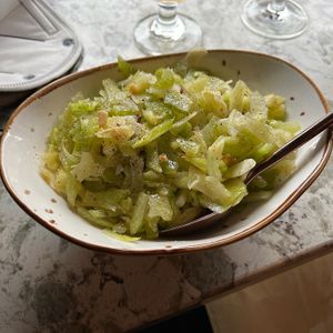 Fennel salad with preserves lemons, Marcona almonds and salted date   at Soda Club in New York City