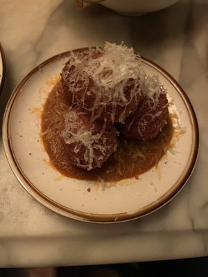 Arancini  at Soda Club in New York City