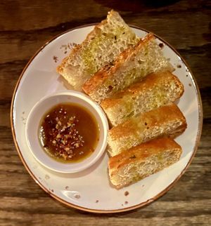 Focaccia  at Soda Club in New York City