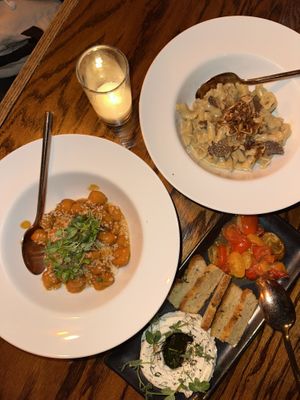 Gigli, herbed ricotta, gnocchi  at Soda Club in New York City