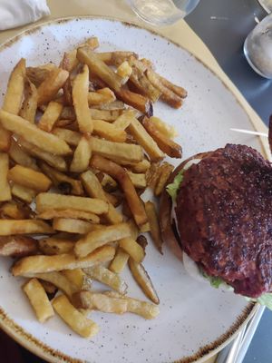Vegan burger at Parlo. in Genzano Di Roma
