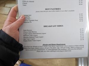  at Preacher's Patisserie in Edinburgh