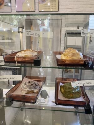 All buns are vegan   at Calm Coffee in Berlin