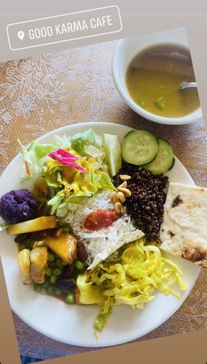   at Good Karma Cafe in Gulfport