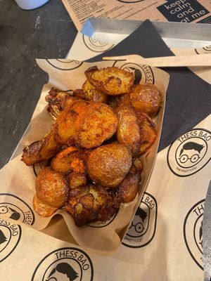 Regular potatoes at Thess Bao in Thessaloniki