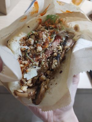 Mushroom bao 🍄 at Thess Bao in Thessaloniki