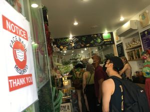 Inside Juice Vitality. at Juice Vitality in New York City