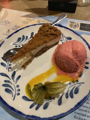 Biscoff Cheesecakee #Veganuary at The Herbalist in Maidstone