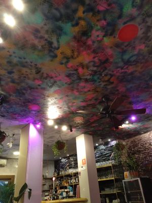 Interior at Dinamita Perfumada in Madrid