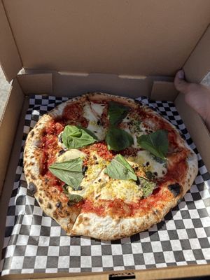   at Show Me Pizza in Austin