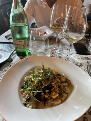 Orzotto funghi e tartufo  at Bookeria in Rovinj