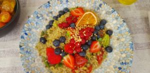 Veggie quinoa à la bookeria. at Bookeria in Rovinj