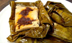 Vegan tamales de mole available this weekend at nacho's vegan food 🌱 at Nacho's Vegan Food in San Bernardino