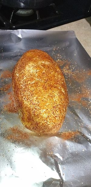 Vegan turkey from nacho's vegan food 🥝 at Nacho's Vegan Food in San Bernardino