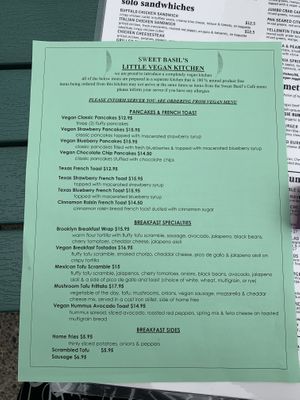   at Sweet Basil's Cafe in Livingston