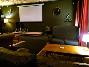 Upstairs seating at Temple Brewpub  in Brunswick East