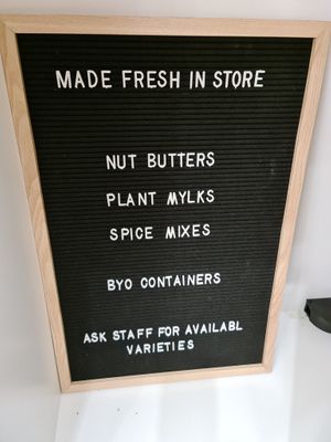 Made in store at Graina in Maribyrnong