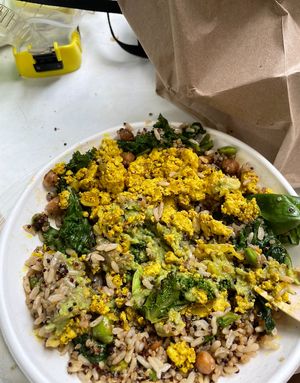 Vegan Mexican bowl  at Crave Cairns in Cairns