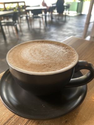 A perfectly brewed cup of chai (no sweetness overload)!  at Crave Cairns in Cairns