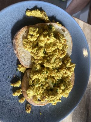 Scrambled tofu   at Crave Cairns in Cairns